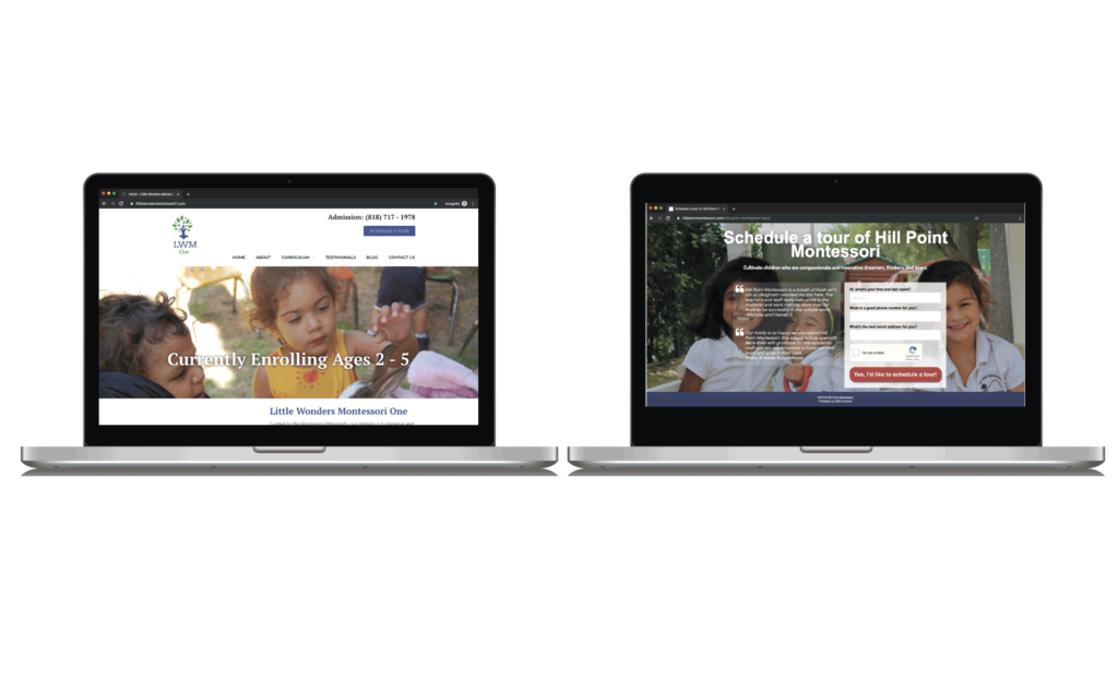 Growth with Professional Montessori Website Design
